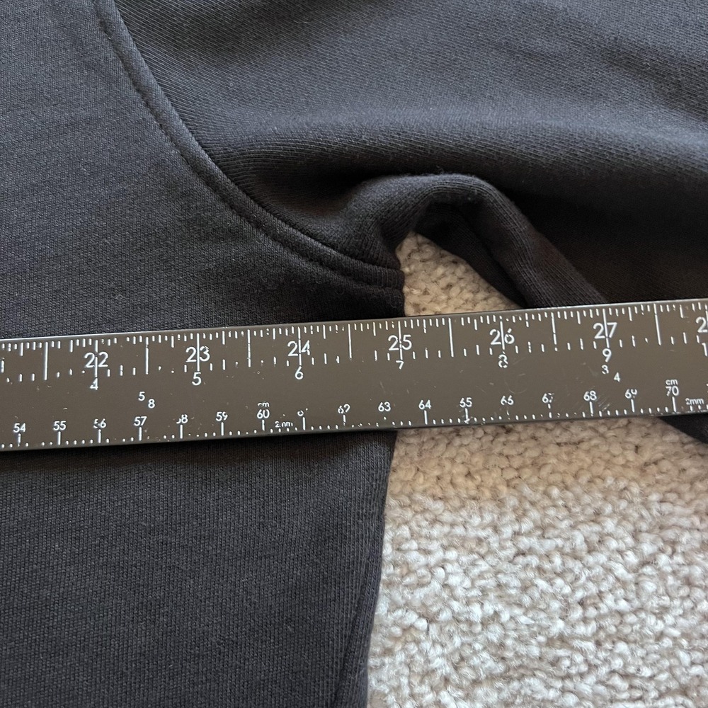 Armani Exchange Icon Logo Sweatshirt Mens XL Black Fleece Crewneck Pullover - Picture 11 of 15